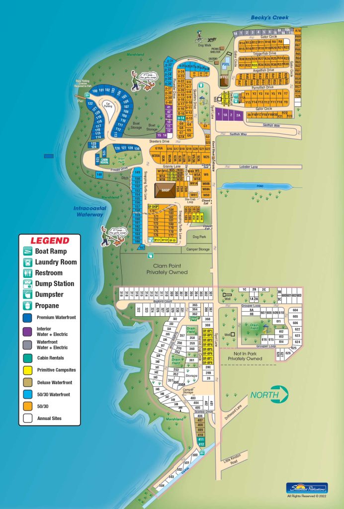 Park Map - The Inlet at Lanier Pointe